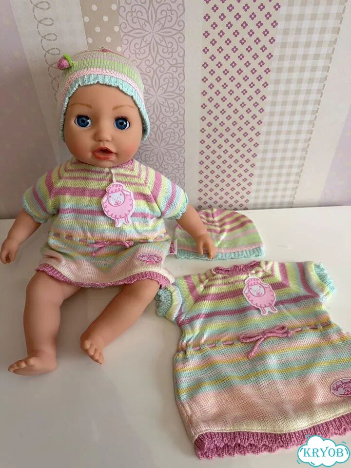 Baby annabell комплект одежды на куклу 43,46 см фото 1