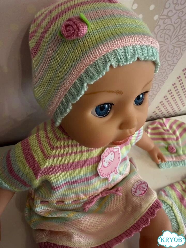 Baby annabell комплект одежды на куклу 43,46 см фото 2