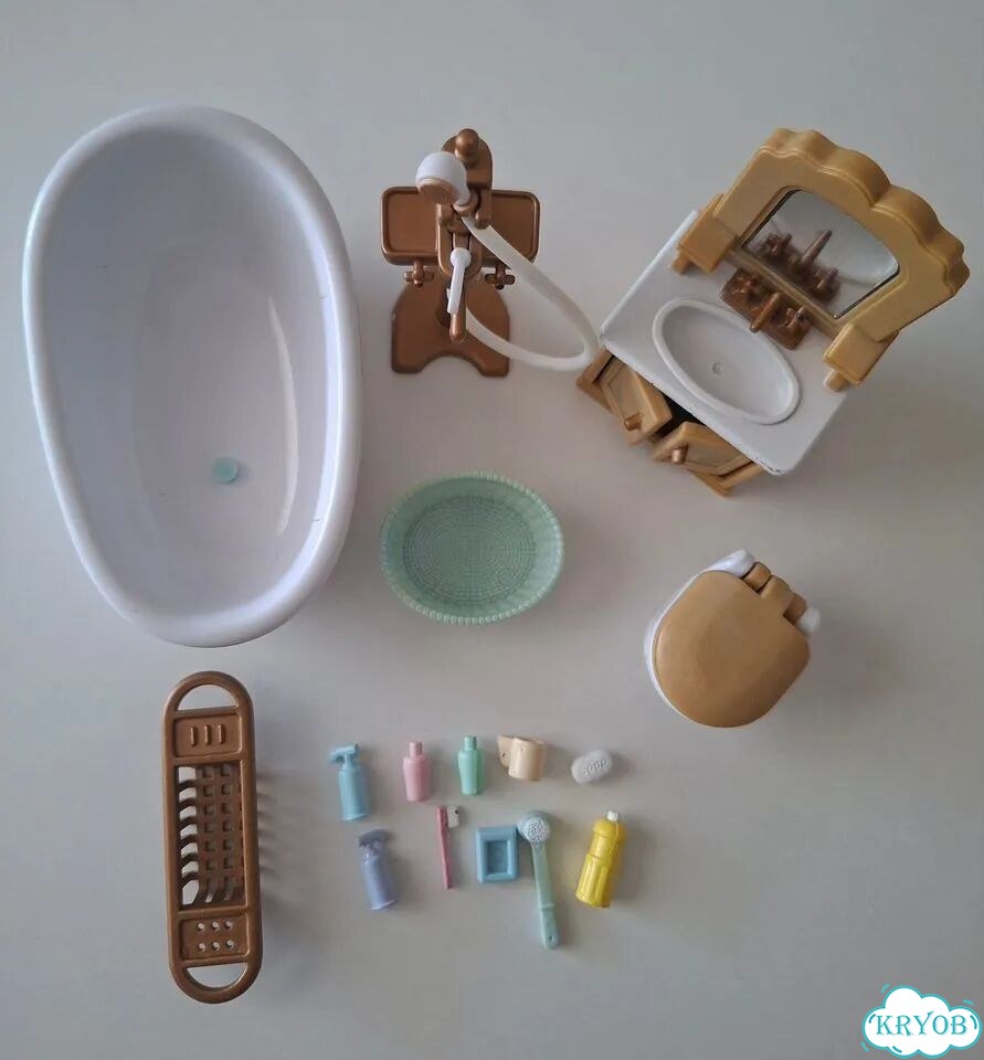 Sylvanian Families, набор Ванная комната фото 2