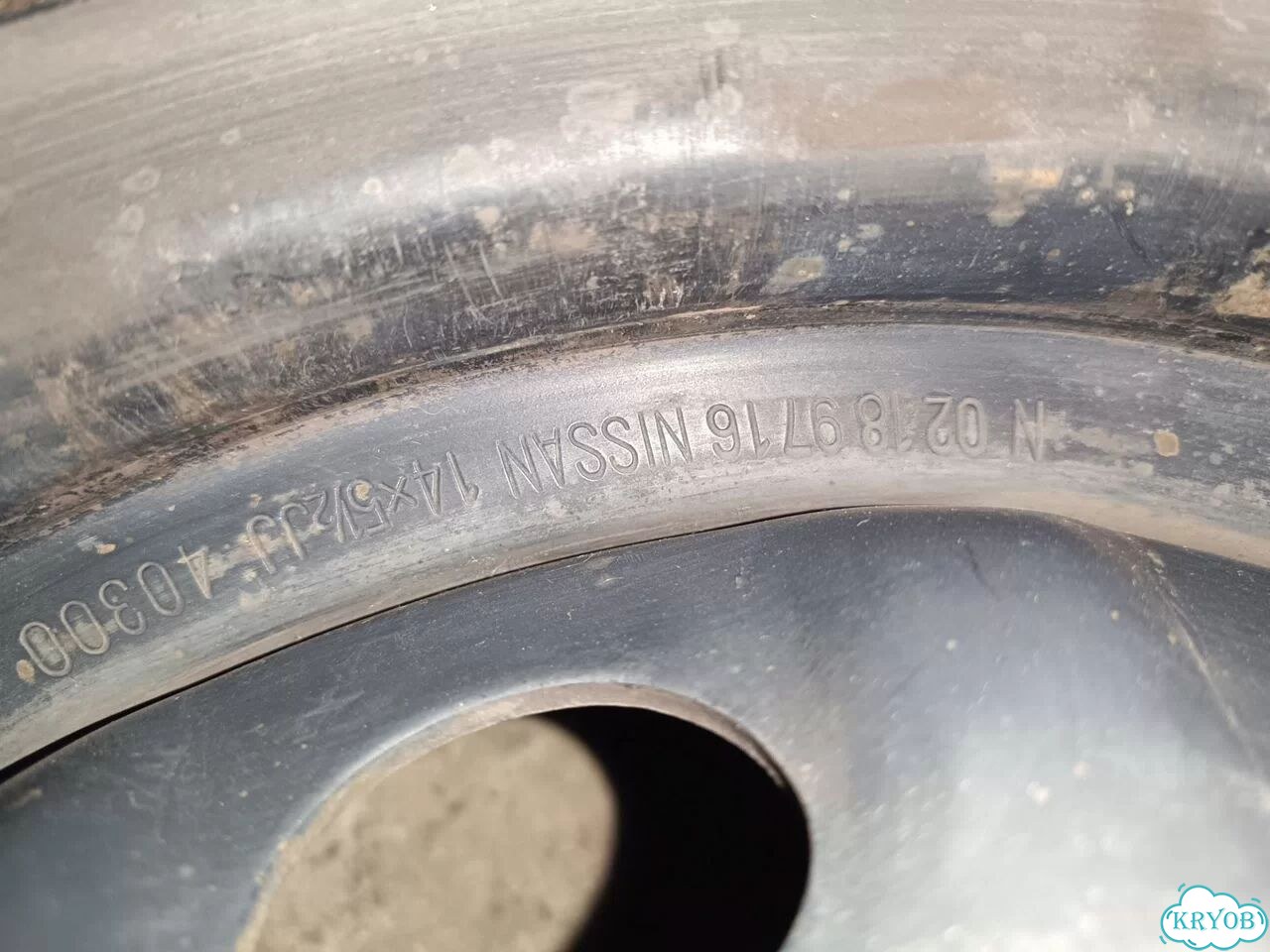 Штампованные диски Nissan 5.5×R14 4×100 фото 2