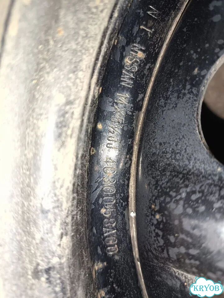 Штампованные диски Nissan 5.5×R14 4×100 фото 3