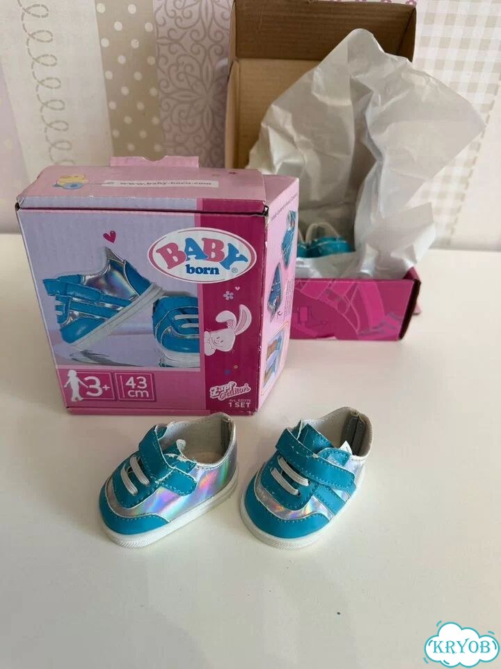 Baby Born обувь для куклы, 43 см фото 1