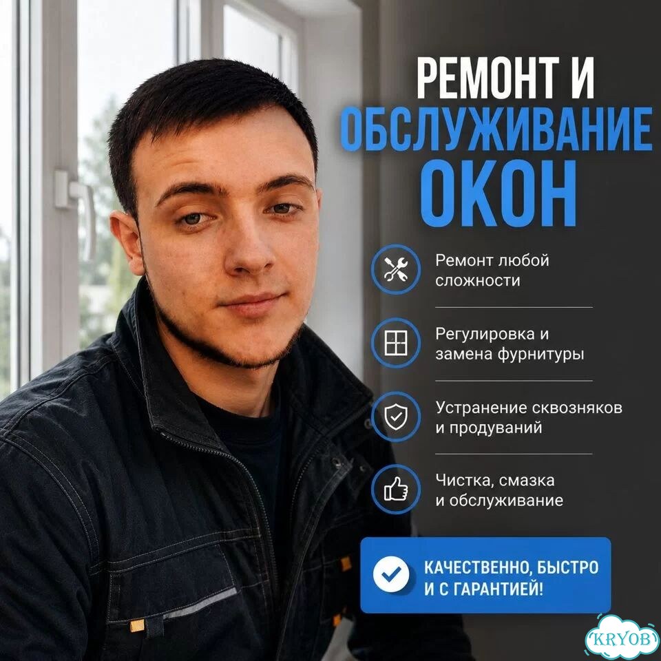 Ремонт окон фото 1