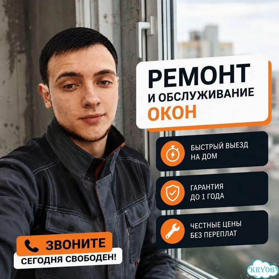 Ремонт окон с гарантией фото 1