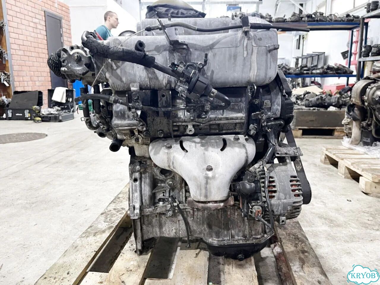Двигатель G6BV для Hyundai Sonata 2.5 л. 160-170 лс В сборе мин.пробег фото 4