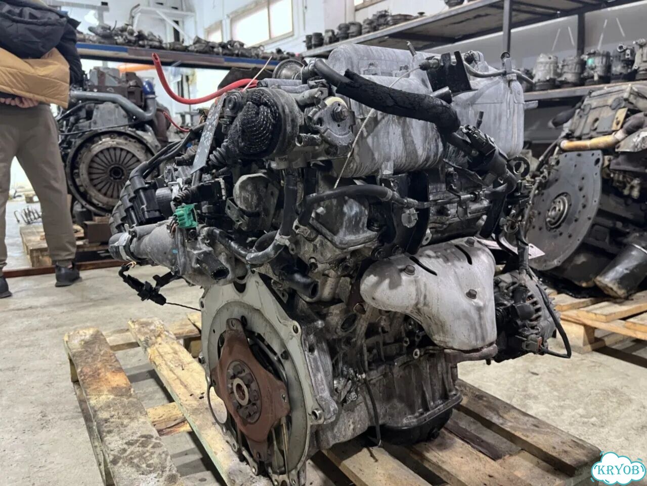 Двигатель G6BV для Hyundai Sonata 2.5 л. 160-170 лс В сборе мин.пробег фото 6