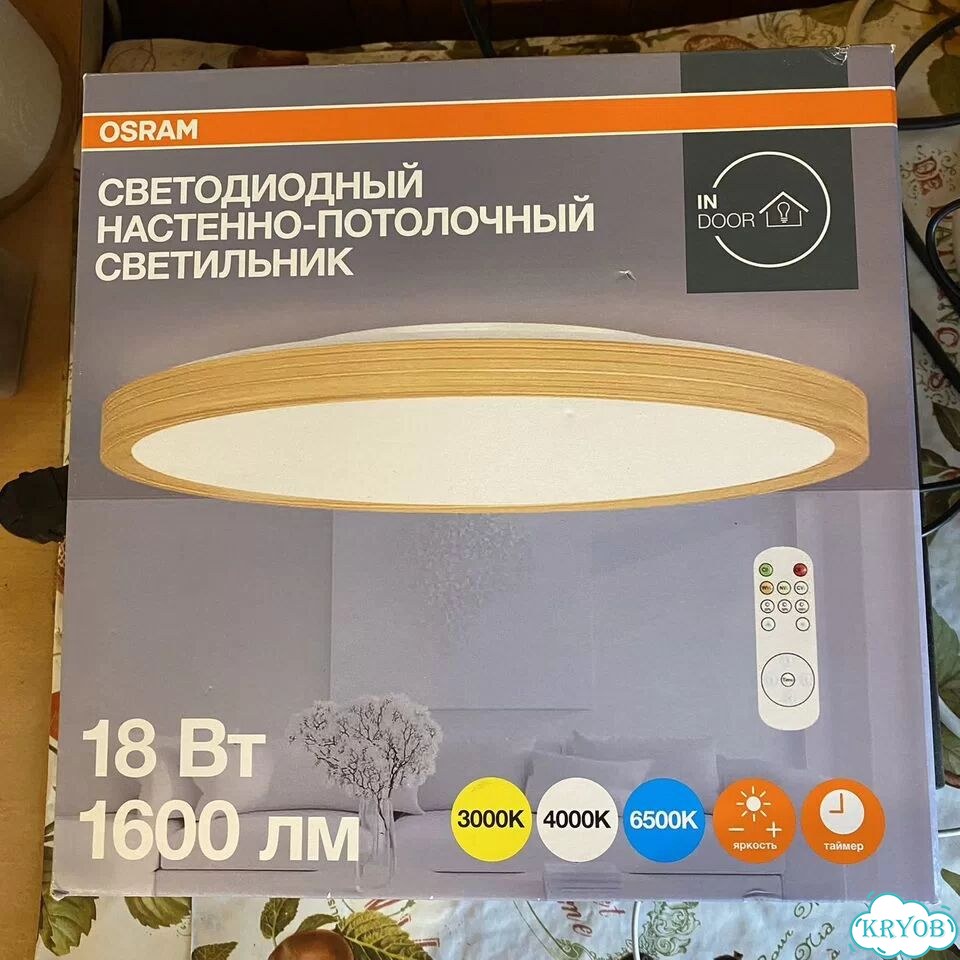 Светодиодный светильник настенно-потоллчный новый фото 1