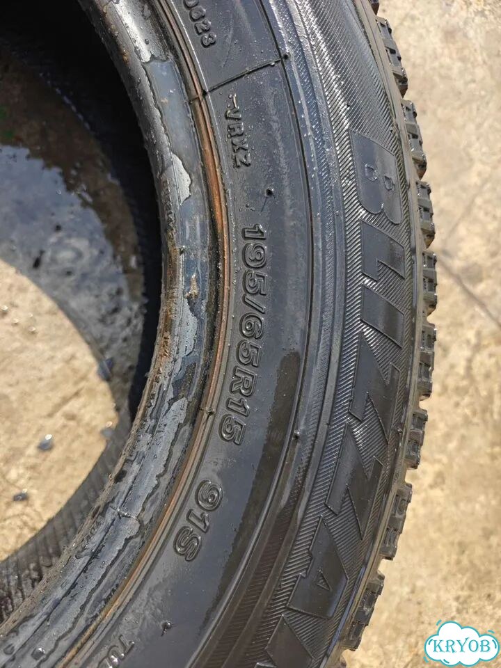Bridgestone Blizzak VRX 195/65 R15 фото 2
