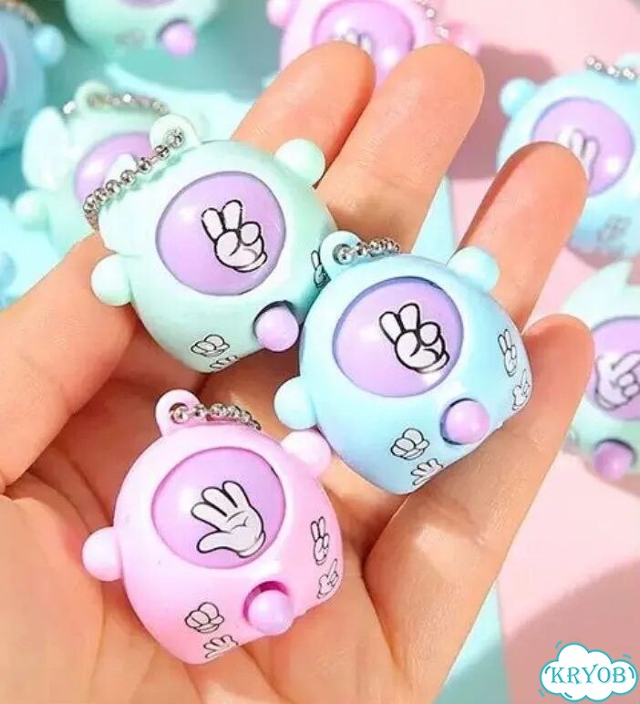 Брелки детские для игры Камень Ножницы Бумага фото 1
