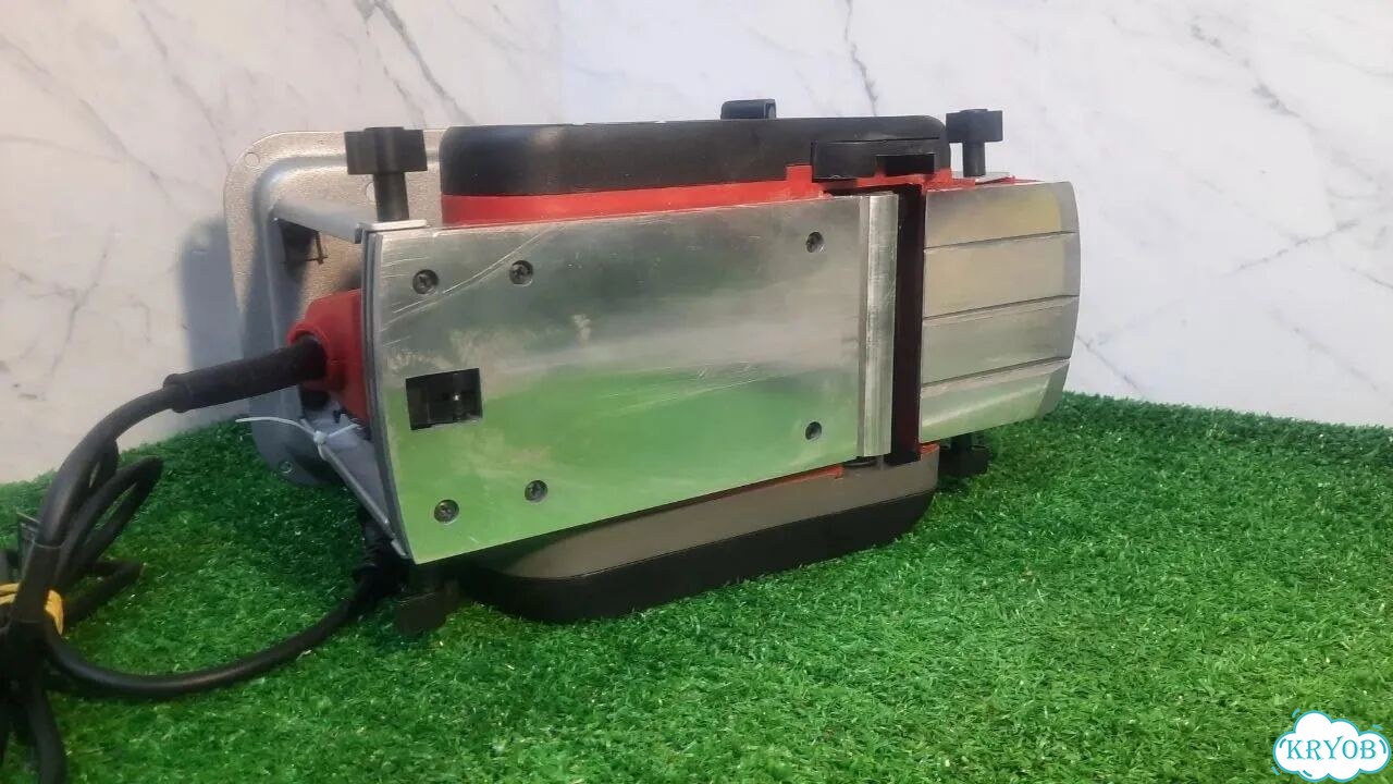 Электрорубанок зубр зр-1300-110 станина фото 2