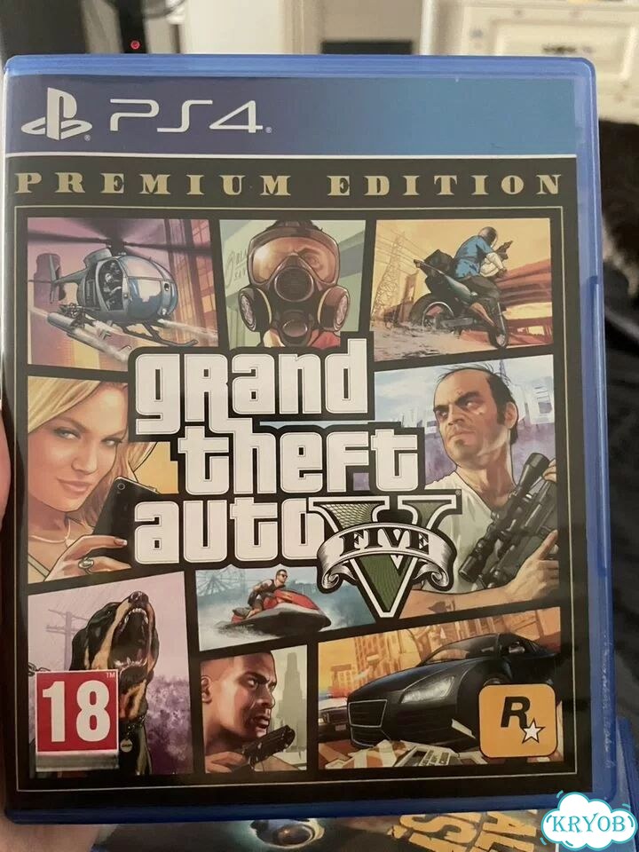 Игра гта 5 на ps4 диск фото 1