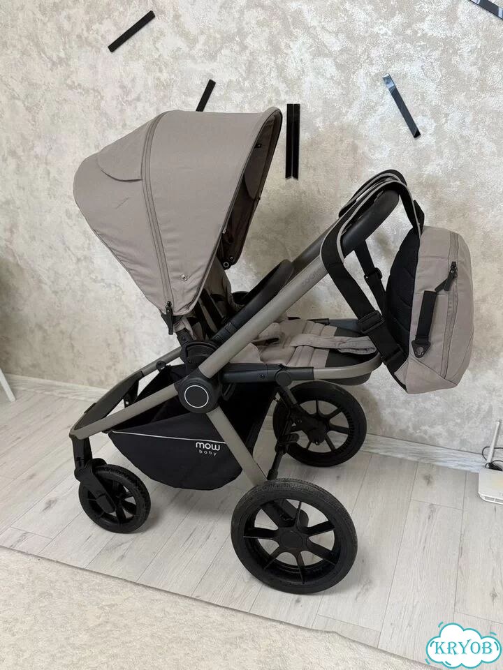 Коляска 3 в 1 mow baby zoom фото 4