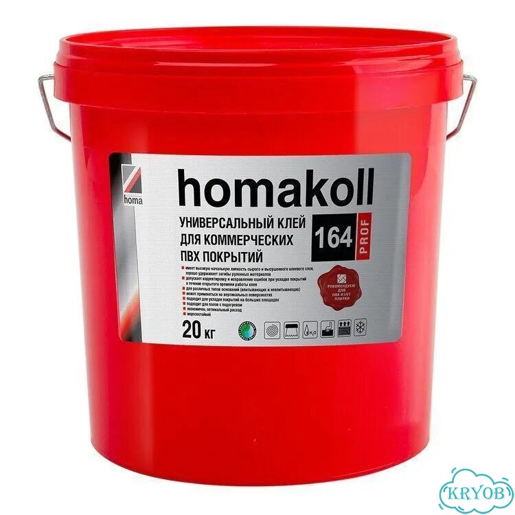 Клей Homakoll 164 prof 20кг фото 1
