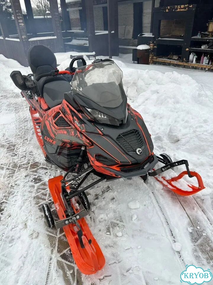 BRP Lynx Brutal RE 850 E-TEC, 2021, 1 600 км фото 9