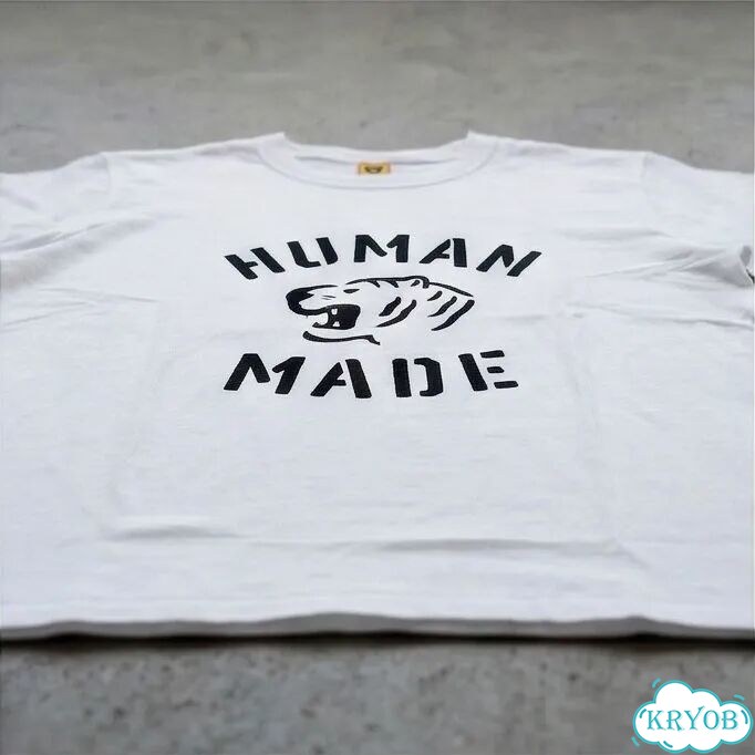 Футболка белая Human Made Тигр streetwear vintage unisex DAC0066 фото 3