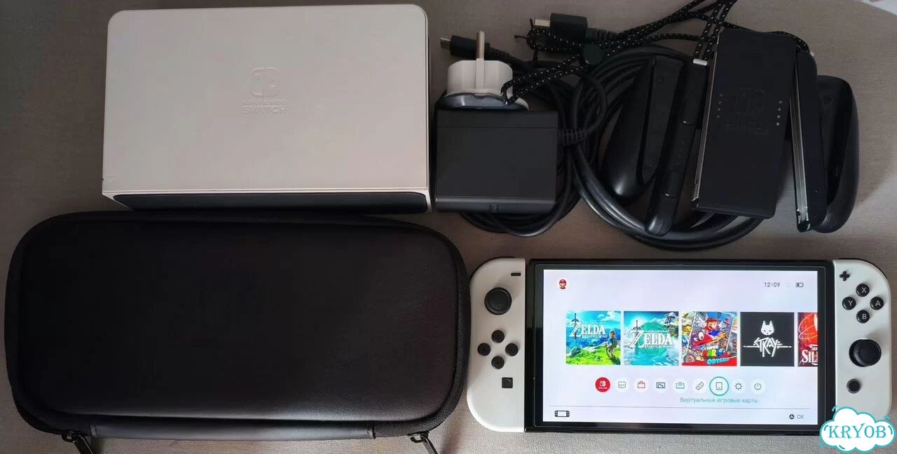 Nintendo Switch Oled 128Gb.Прошита.Много игр фото 1