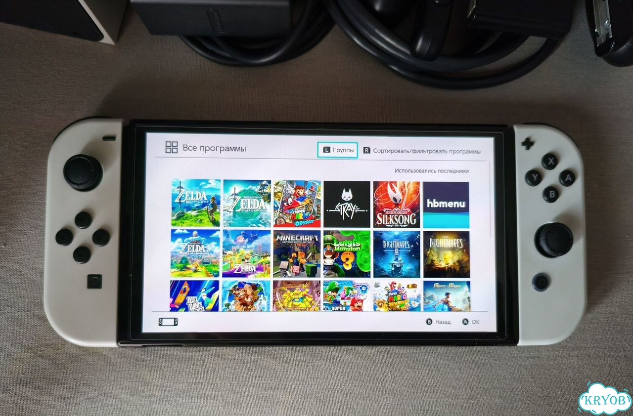 Nintendo Switch Oled 128Gb.Прошита.Много игр фото 2