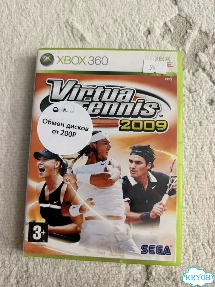 Virtua Tennis 2009 xbox 360 фото 1