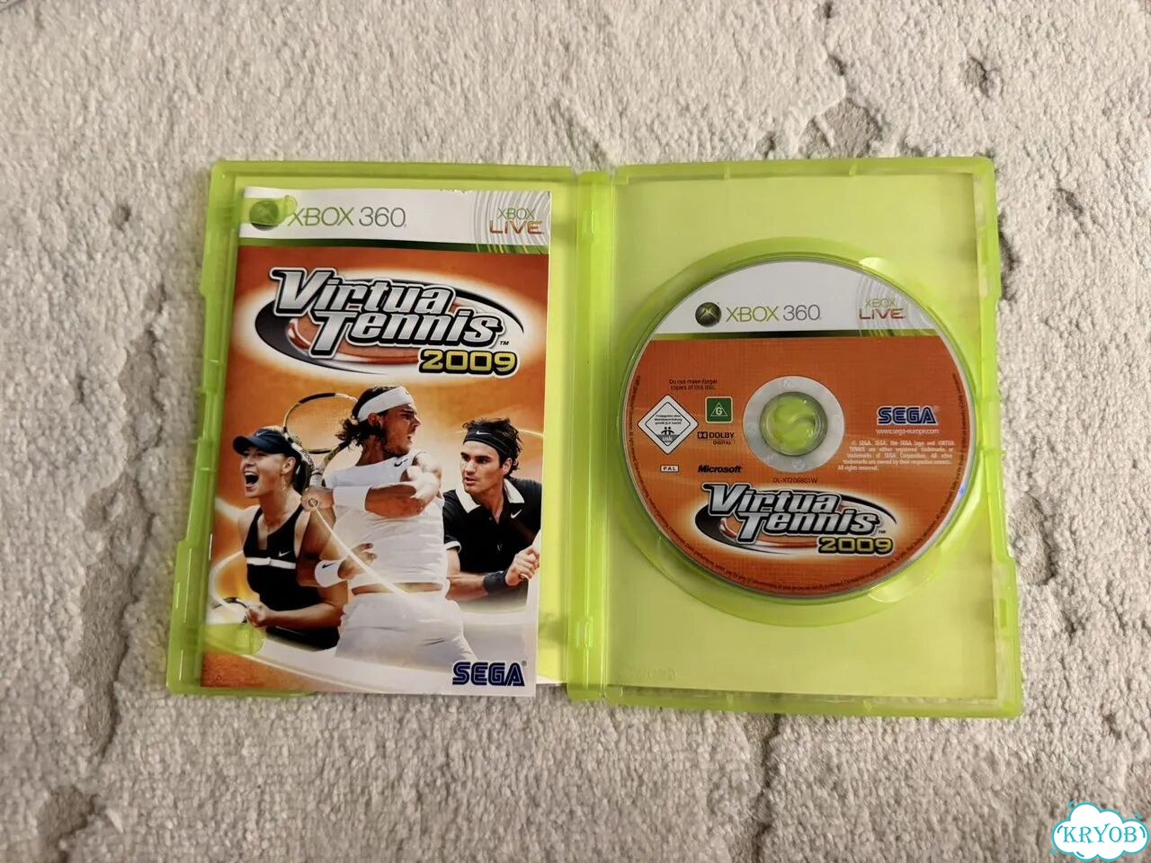 Virtua Tennis 2009 xbox 360 фото 2