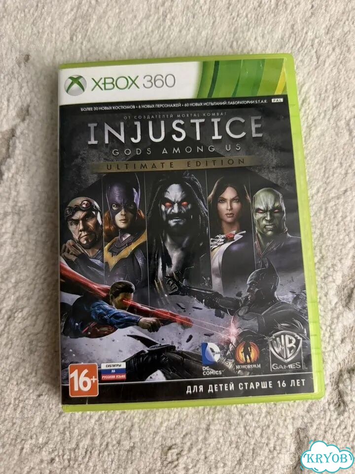 Injustice xbox 360 фото 1