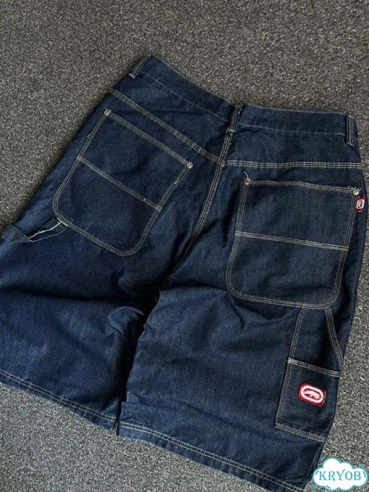 Винтажные широкие шорты Ecko Unltd фото 2