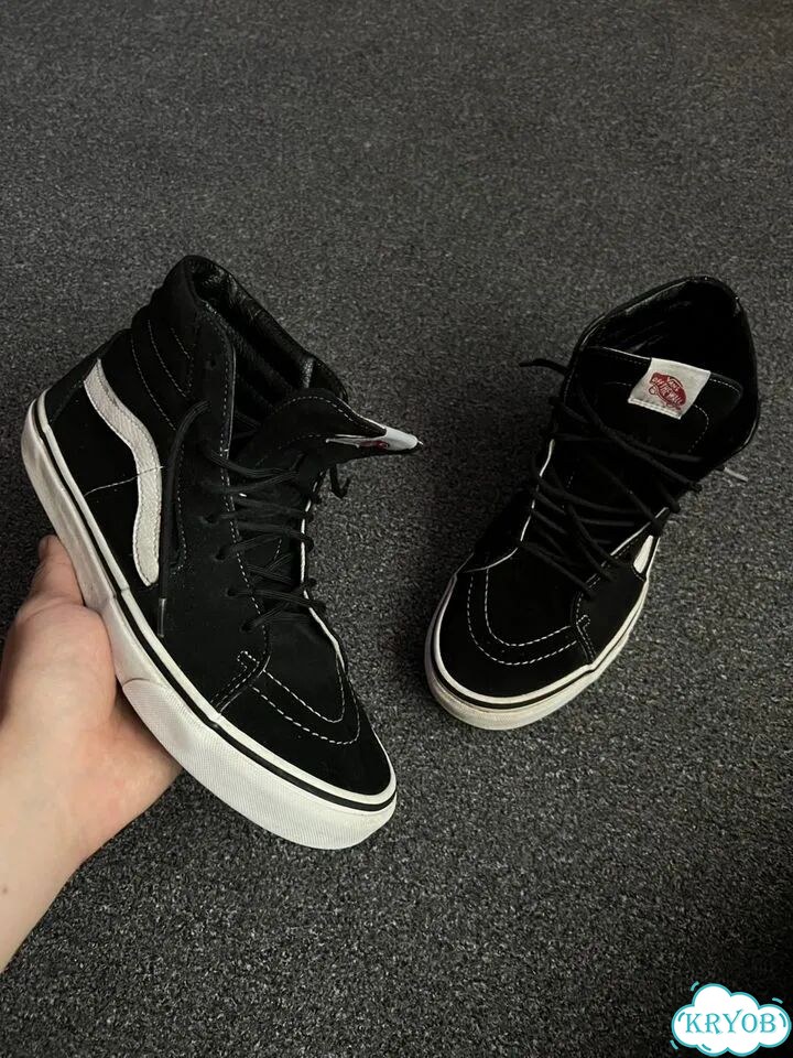 Высокие кеды vans original vintage arhive фото 4
