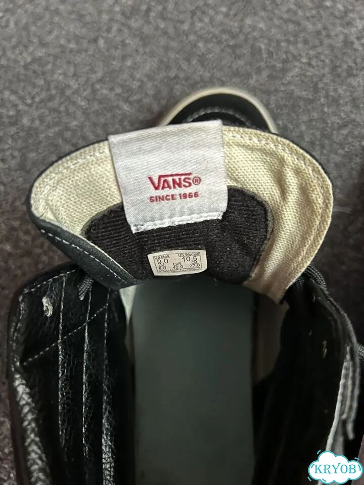 Высокие кеды vans original vintage arhive фото 6