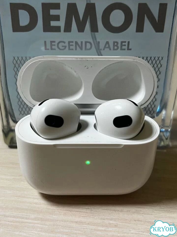Оригинальные наушники apple airpods 3 фото 2