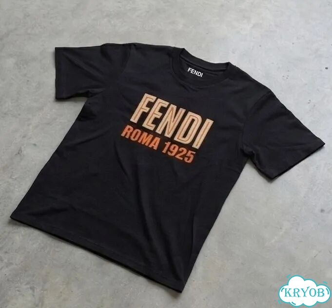 Футболка мужская белая Fendi Roma 1925 streetwear vintage AC0073 фото 2