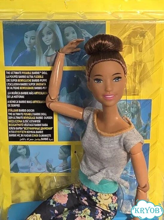 Новая уже редкая Barbie Mtm Йога Пучок FTG82 фото 2