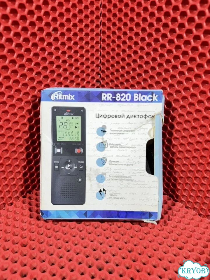 Цифровой диктофон Ritmix RR-820 фото 2