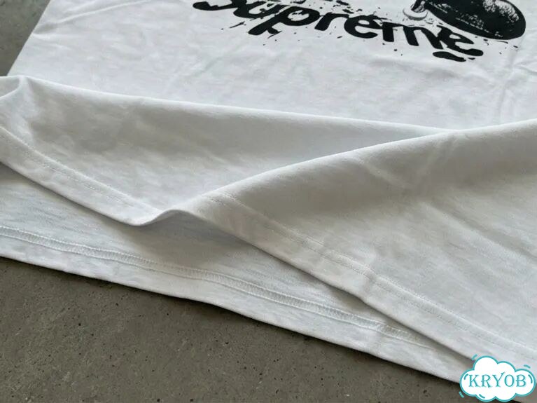 Футболка белая Supreme Scateboard streetwear vintage unisex DAD0049 фото 5