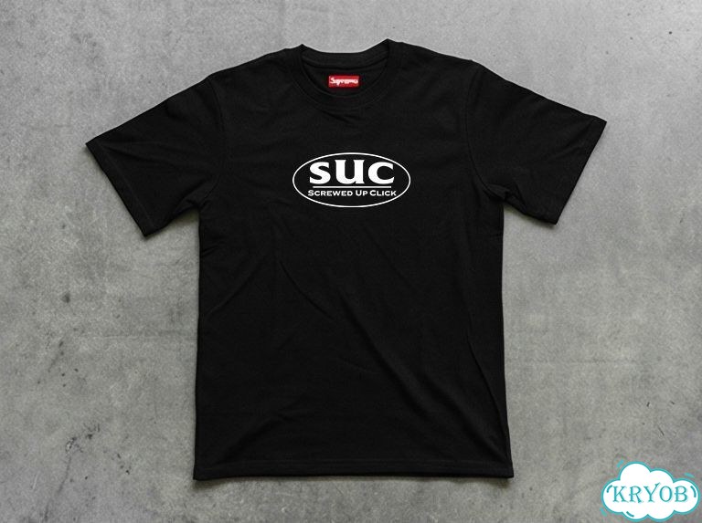 Футболка мужская Supreme черная SUC streetwear vintage AC0142 фото 1