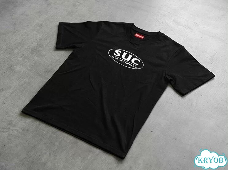 Футболка мужская Supreme черная SUC streetwear vintage AC0142 фото 3
