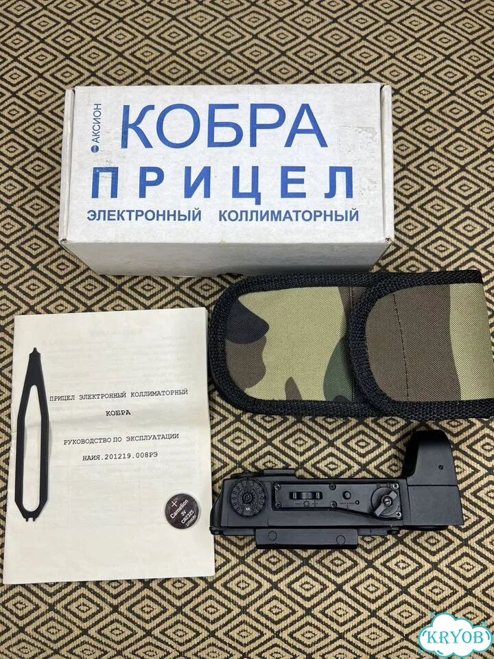 Новый коллиматорный прицел кобра экп-8-18 фото 1