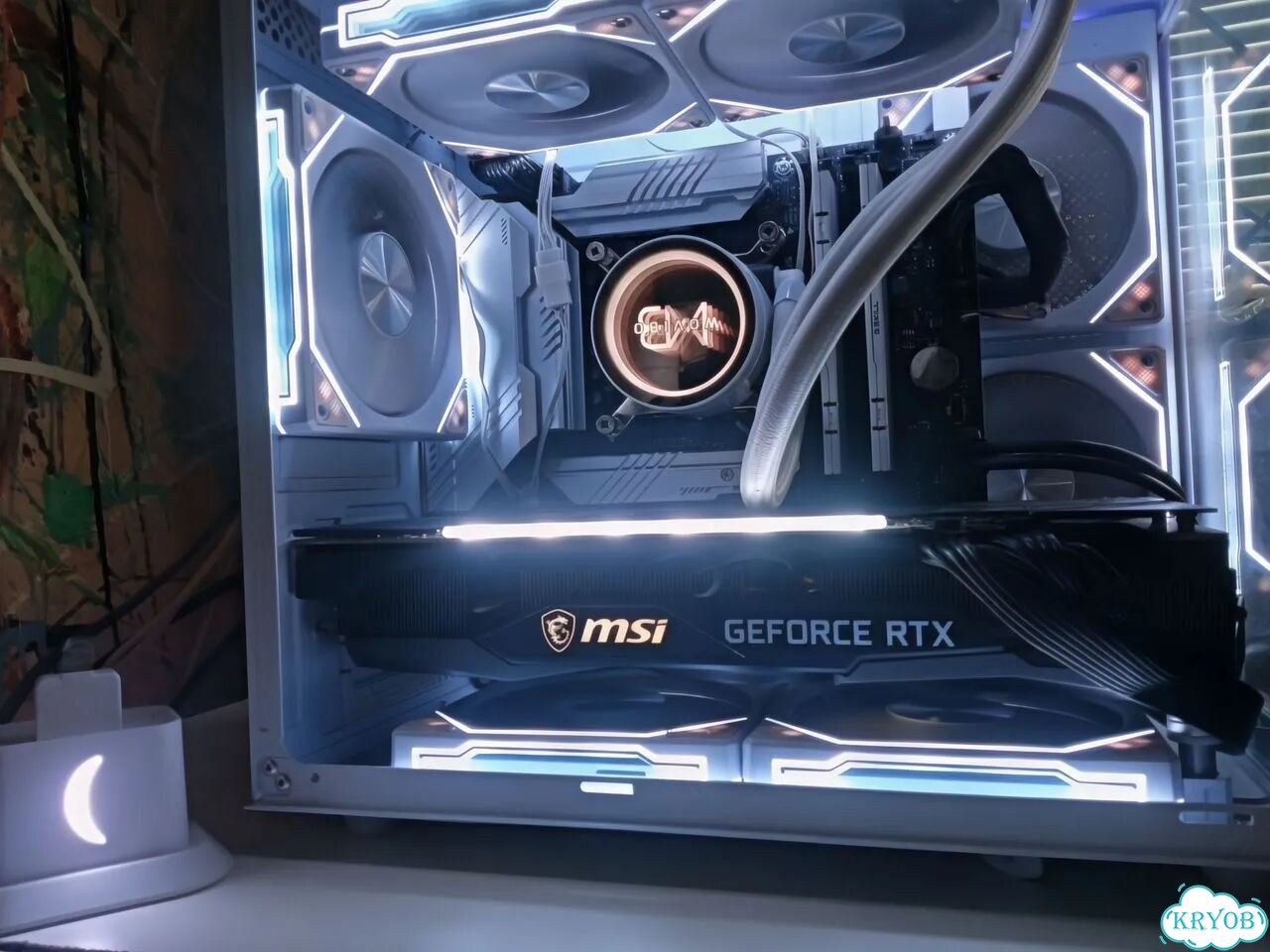 Видеокарта MSI GeForce RTX 3070 gaming Z trio 8gb фото 2