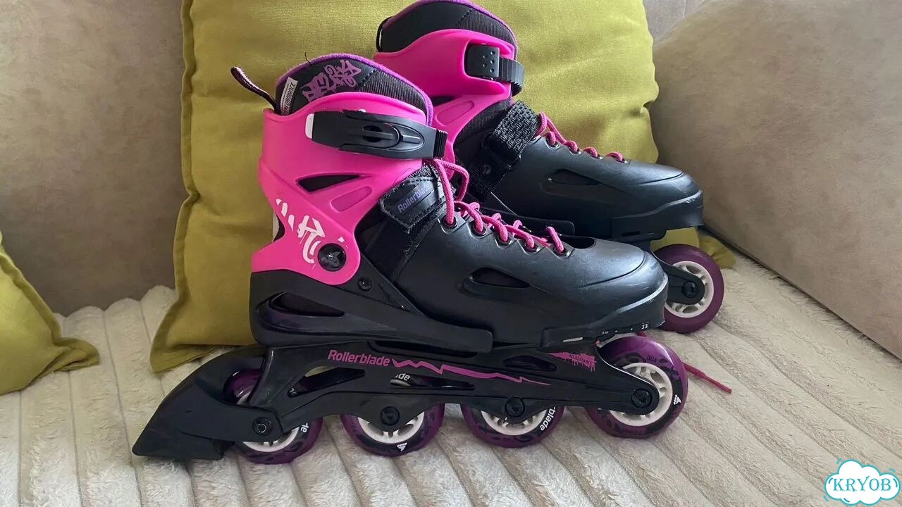 Ролики rollerblade детские 33-38 фото 1