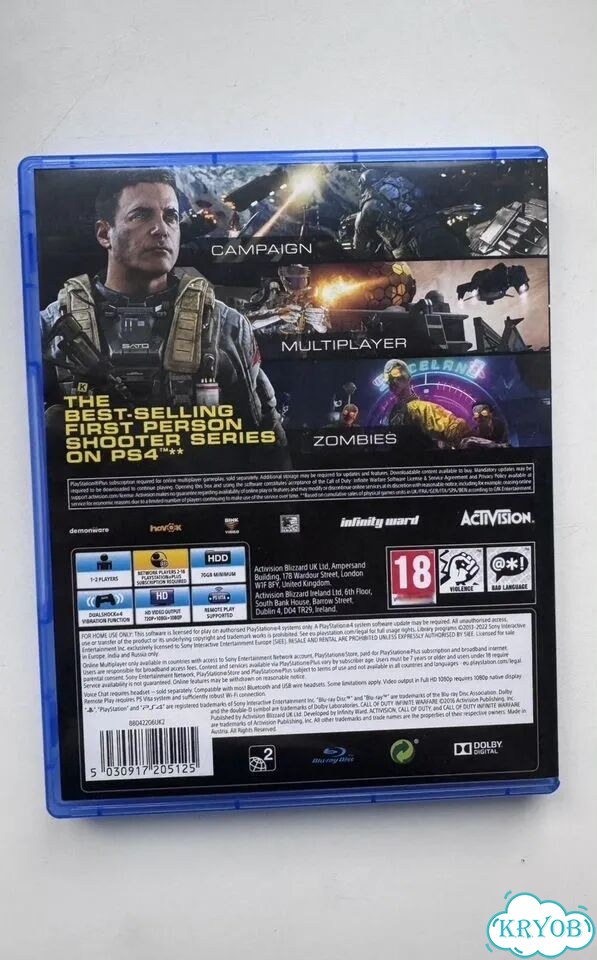 Диск Call of duty infinite warfare фото 2