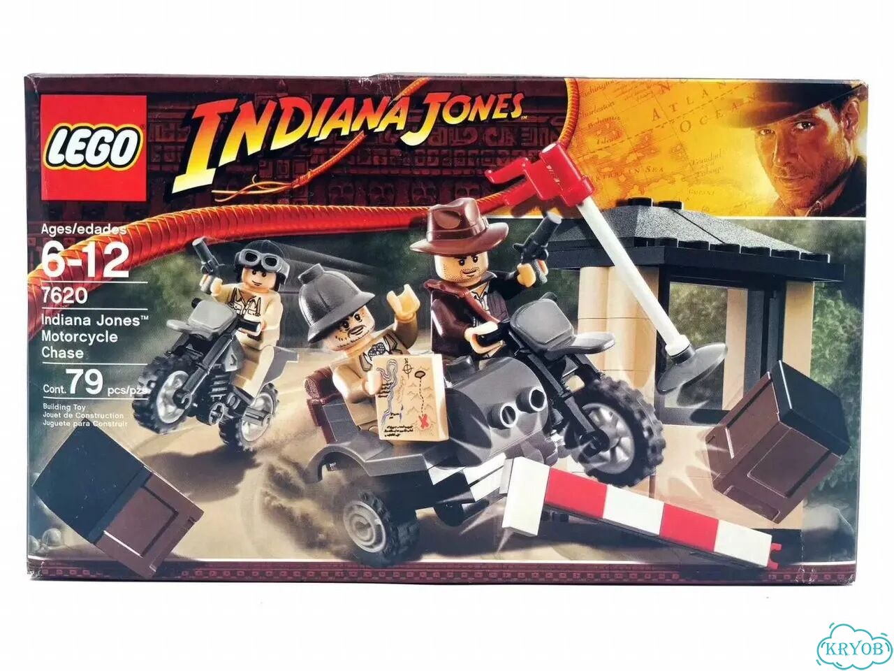 Lego Indiana Jones 7620 Погоня на мотоциклах фото 1