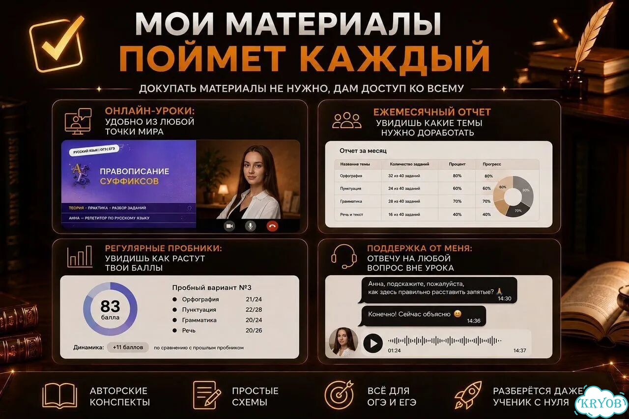Репетитор по русскому языку Летний интенсив фото 4