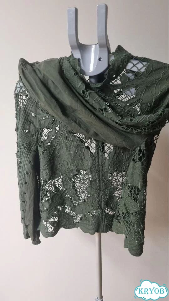Кружевная блузка zara, S фото 4