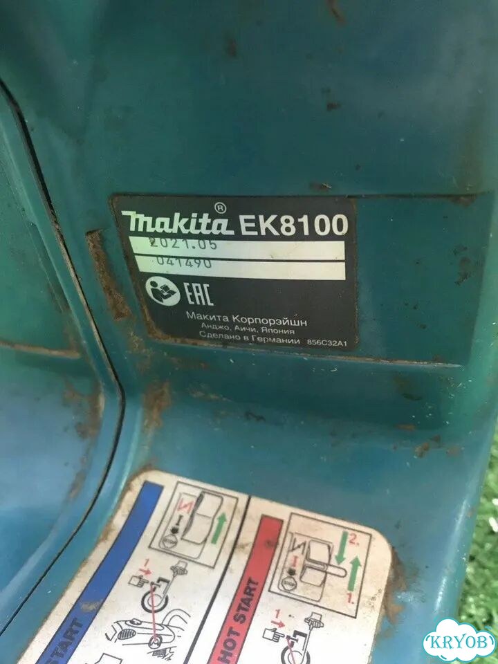 Бензорез makita 8100 фото 5