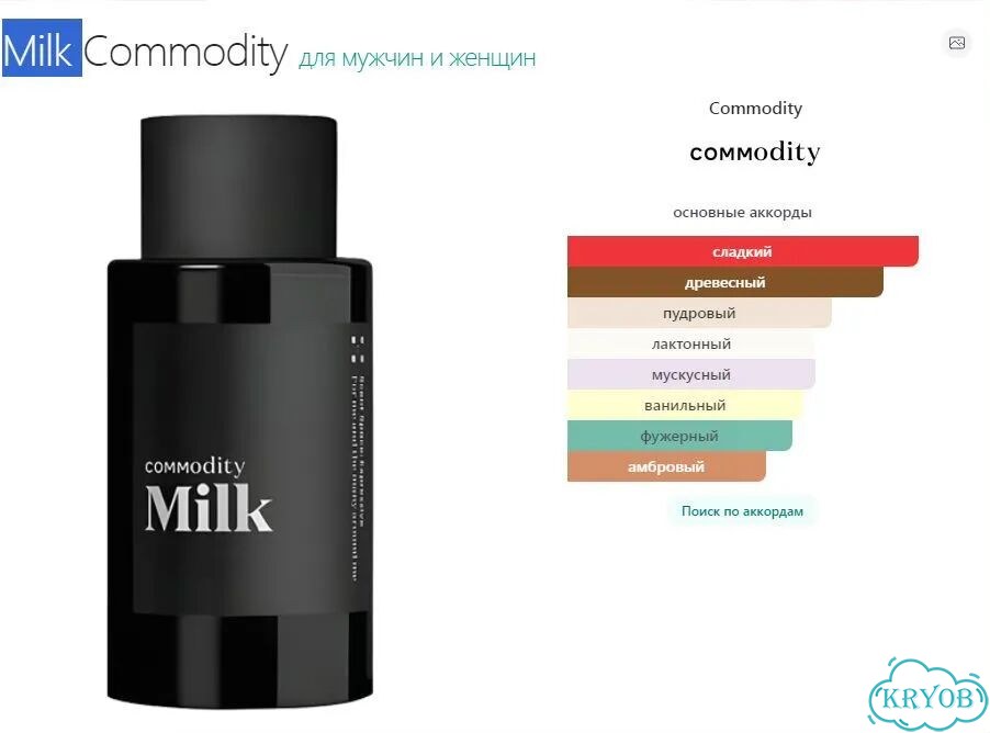 Commodity парфюм оригинал фото 4