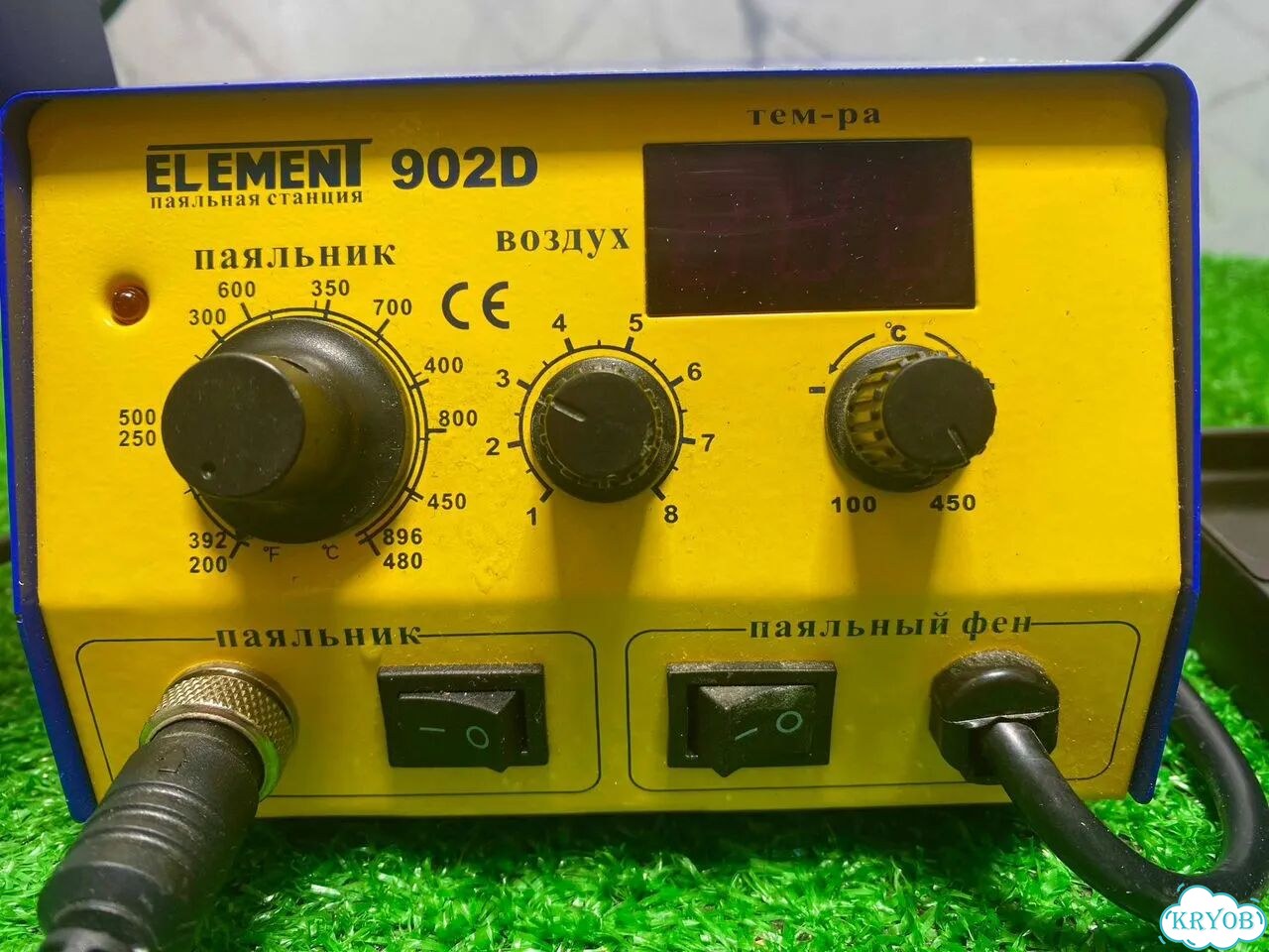 Паяльная станция element 902D фото 3