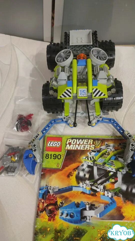 Lego Power Miners 8190 Клешневой уловитель фото 1