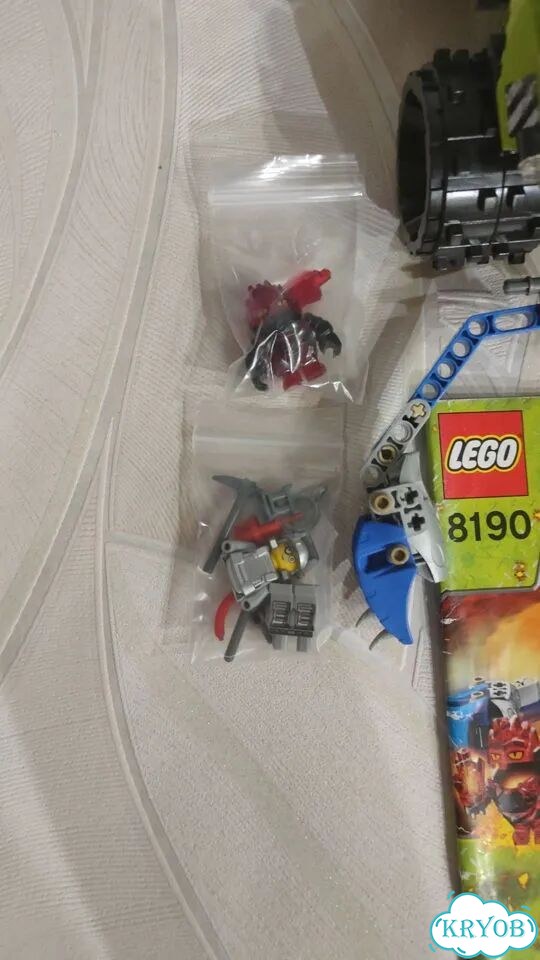 Lego Power Miners 8190 Клешневой уловитель фото 2