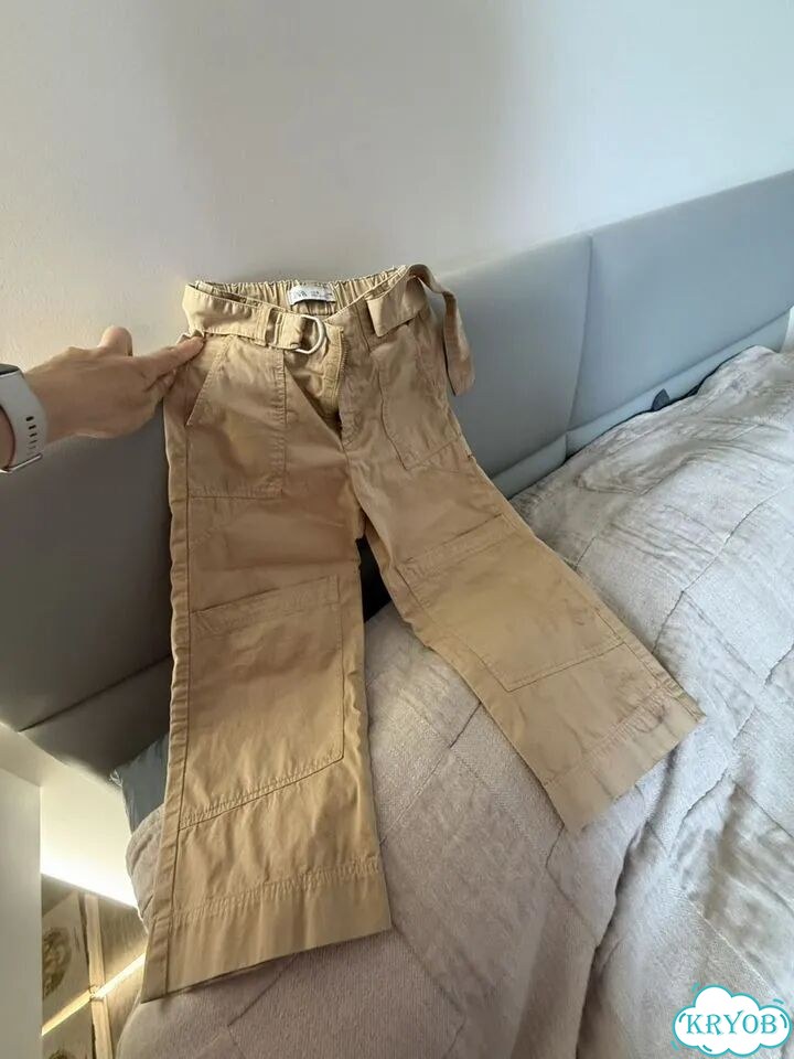 Брюки для девочки zara 116 фото 1