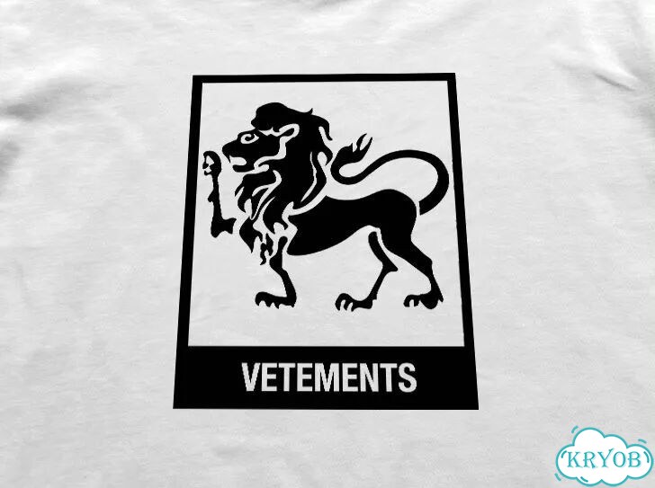 Футболка белая Vetements Leo Astrological Sign White Tee darkwear gothic unisex DAC0243 фото 3