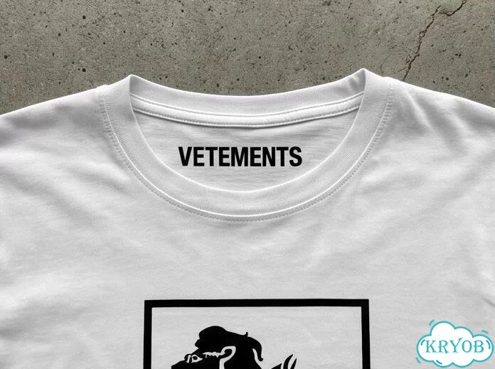 Футболка белая Vetements Leo Astrological Sign White Tee darkwear gothic unisex DAC0243 фото 5