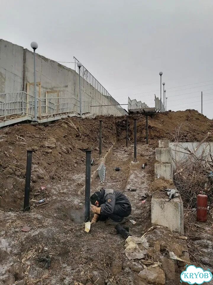 Установка винтовых свай фото 1